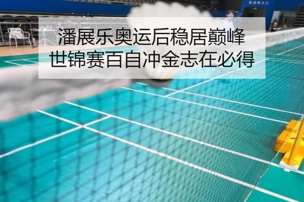 潘展乐奥运后稳居巅峰 世锦赛百自冲金志在必得